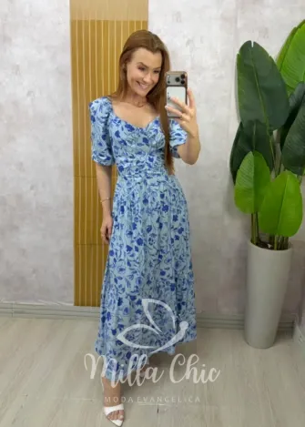Milla Chic - Vestido Antonella em Guipper - Verde (cópia)