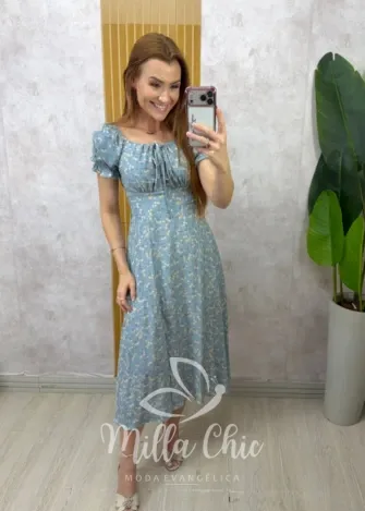 Milla Chic - Vestido Cassiana - Pêssego (cópia)
