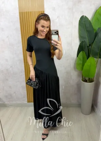 Milla Chic - Vestido Giovana - Rosa (cópia)