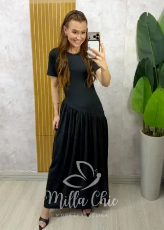 Milla Chic - Vestido Giovana - Rosa (cópia)
