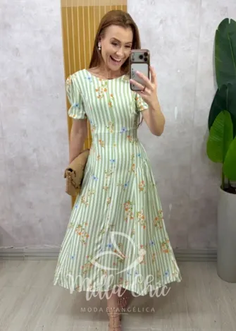 Milla Chic - Vestido Giovana - Verde