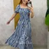 Milla Chic - Vestido Idalina - Azul