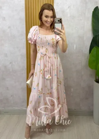 Milla Chic - Vestido Idalina - Azul (cópia)