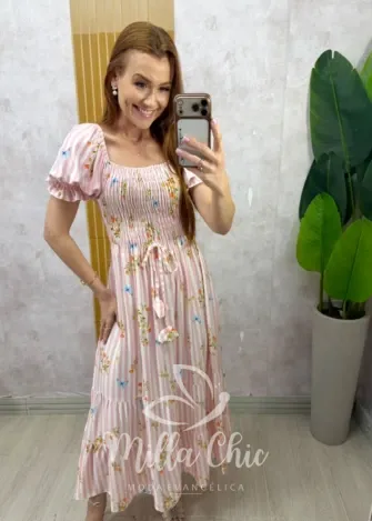 Milla Chic - Vestido Idalina - Azul (cópia)