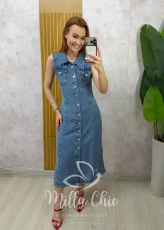Milla Chic - Vestido Jeans Dulce