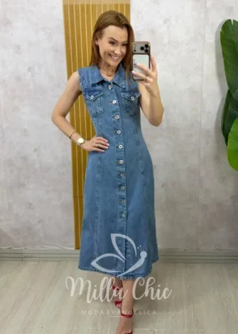 Milla Chic - Vestido Jeans Dulce