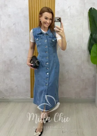 Milla Chic - Vestido Jeans Dulce