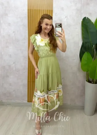 Milla Chic - Vestido Lígia - Verde