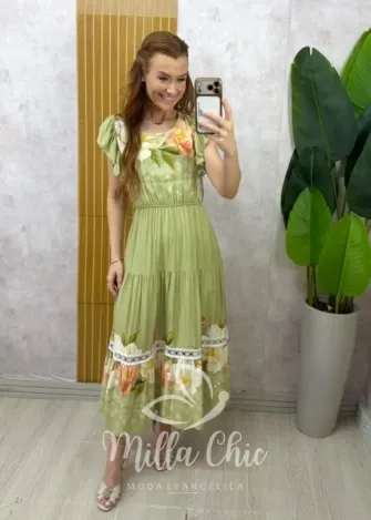 Milla Chic - Vestido Lígia - Verde