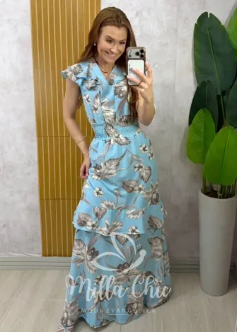 Milla Chic – Vestido Longo Geralda Milla Chic - Vestido Longo Geralda
