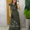 Milla Chic - Vestido Longo Geralda - Preto