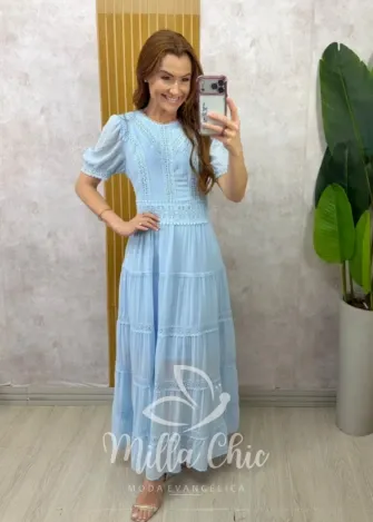 Milla Chic - Vestido Marisa - Azul