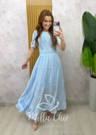Milla Chic - Vestido Marisa - Azul