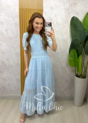 Milla Chic - Vestido Marisa - Azul