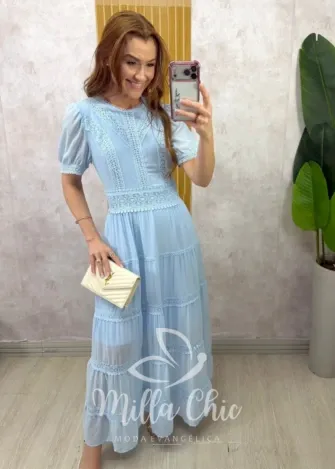 Milla Chic - Vestido Marisa - Azul