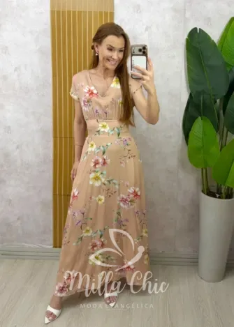 Milla Chic – Vestido Nádia em viscosarja – Verde (cópia) Milla Chic - Vestido Nádia em viscosarja - Verde (cópia)