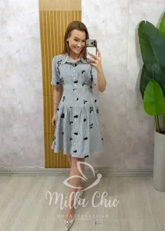 Milla Chic - Vestido Pietra - Preto