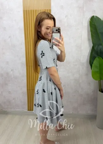 Milla Chic - Vestido Pietra - Preto