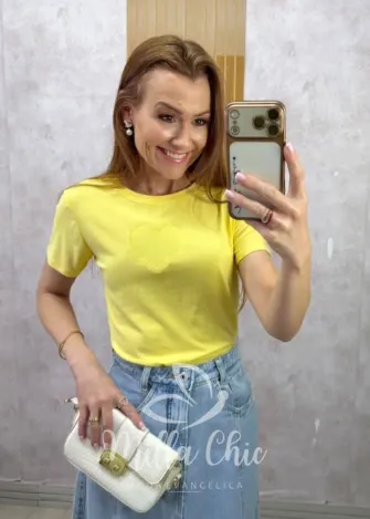 Milla Chic - Blusa Amora - Amarela