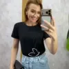 Milla Chic - Blusa Amora - Preta