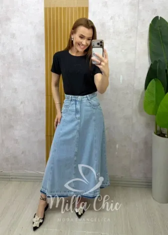 Milla Chic - Blusa Amora - Preta