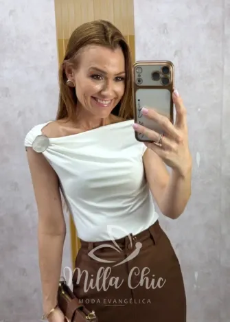 Milla Chic - Blusa Fabiana - Rosa (cópia)