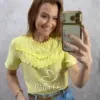Milla Chic - Blusa Josiane 🤍 - Manteiga