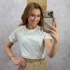 Milla Chic - Blusa Miriane 🤍 - Branca - P/M