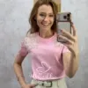 Milla Chic - Blusa Miriane 💗 - Rosa
