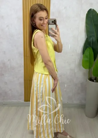 Milla Chic - Saia Gláucia - Manteiga