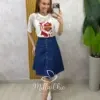 Milla Chic - Saia Jeans Elza