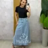 Milla Chic – Saia Jeans Emma (cópia) Milla Chic - Saia Jeans Emma (cópia)
