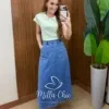 Milla Chic - Saia Jeans Marina