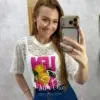 Milla Chic - T-shirt de Renda Melina - Cerejas (cópia)