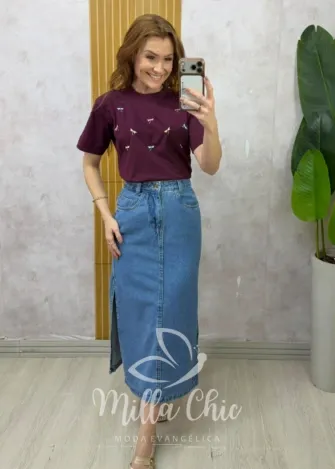 Milla Chic - T-shirt Libélula  ✨