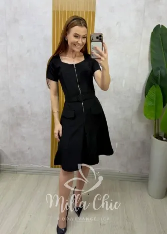 Milla Chic - Vestido Andressa - Preto