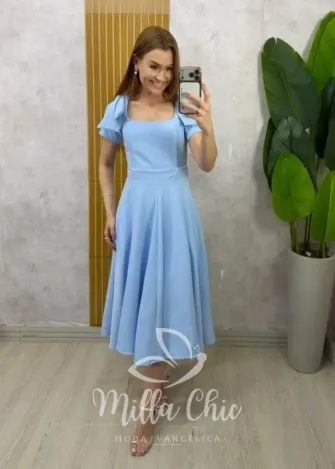 Milla Chic - Vestido Eleonora - Azul