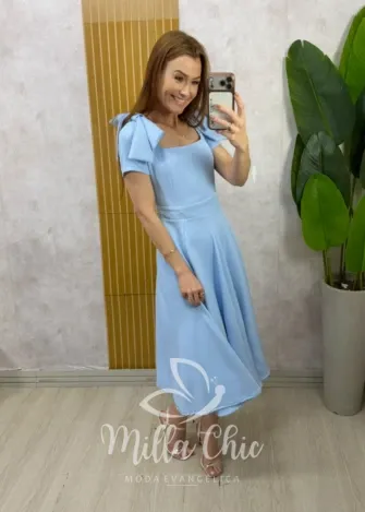 Milla Chic - Vestido Eleonora - Rosa (cópia)