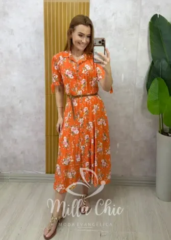 Milla Chic - Vestido Gabriela em Viscolinho (cópia)
