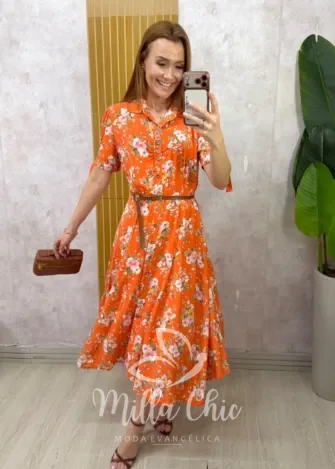 Milla Chic - Vestido Gabriela em Viscolinho (cópia)