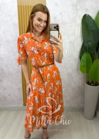 Milla Chic - Vestido Gabriela em Viscolinho (cópia)