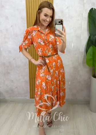 Milla Chic - Vestido Gabriela em Viscolinho (cópia)