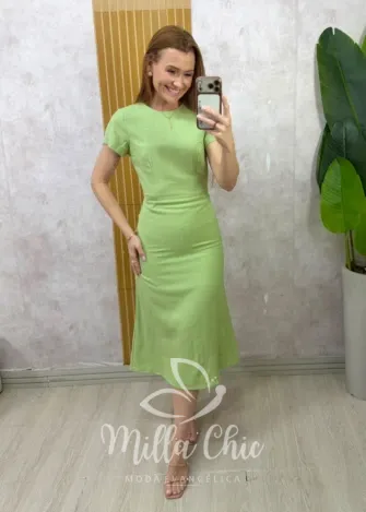 Milla Chic - Vestido Helena - Rosa (cópia)