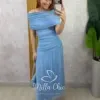Milla Chic - Vestido Longo Georgina em tule - Rosa (cópia)