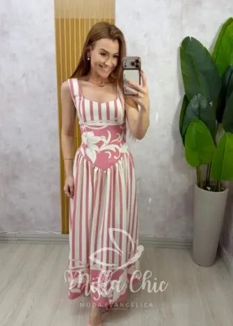 Milla Chic - Vestido Olivia - Azul (cópia)