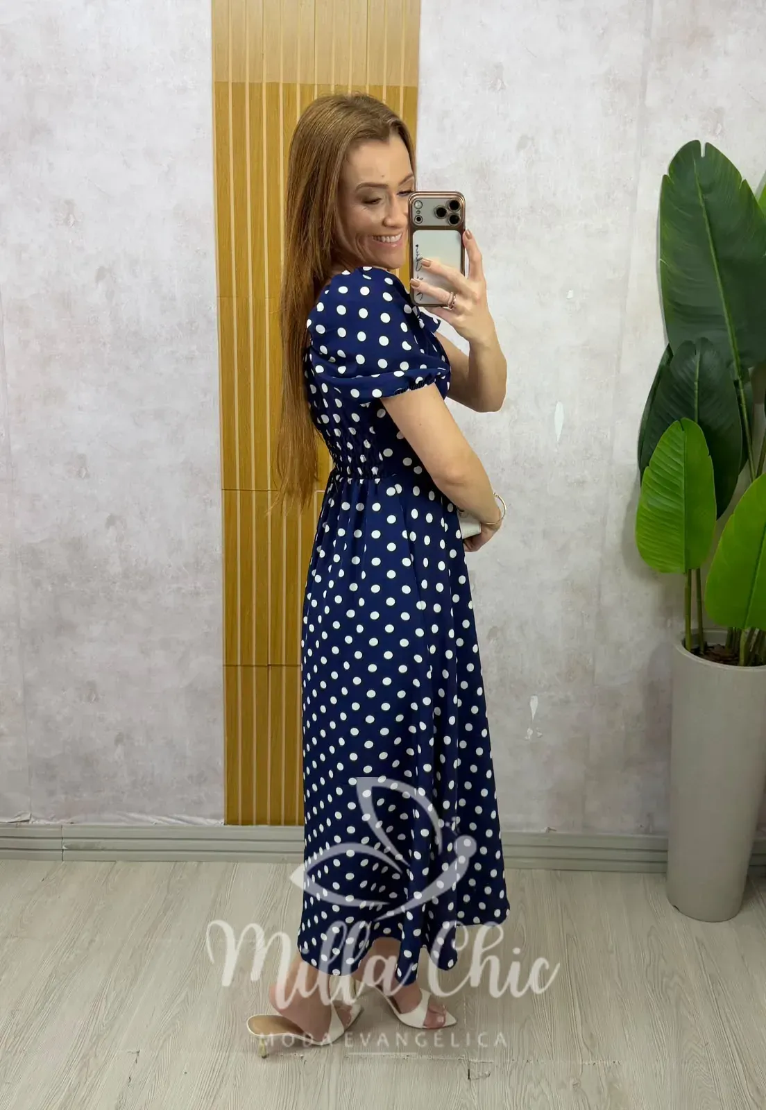 Milla Chic – Vestido Super Midi Melina — Viscolinho – Azul (cópia) Milla Chic - Vestido Super Midi Melina — Viscolinho - Azul (cópia)