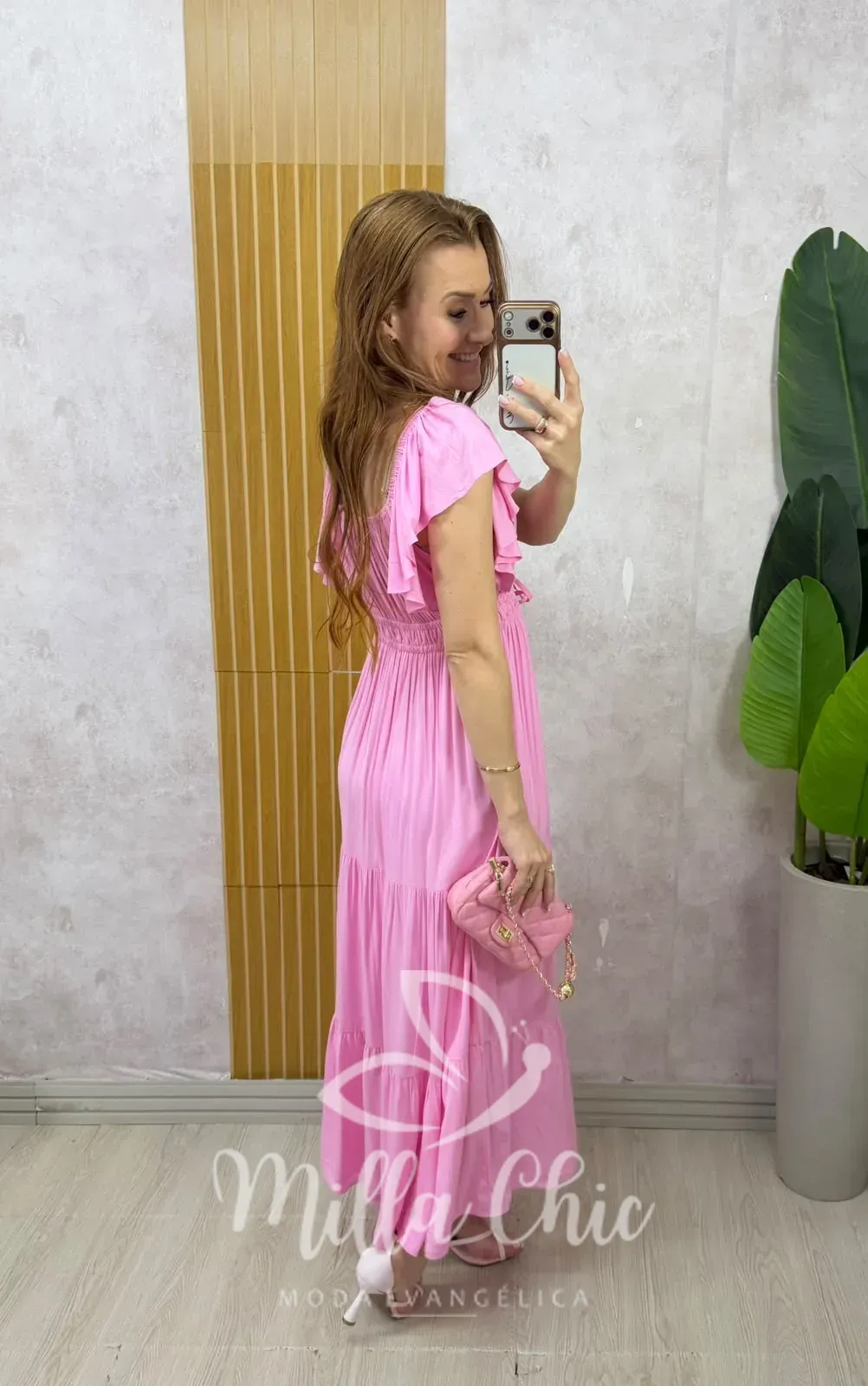 Milla Chic – Vestido Super Midi Melina — Viscolinho – Manteiga (cópia) Milla Chic - Vestido Super Midi Melina — Viscolinho - Manteiga (cópia)